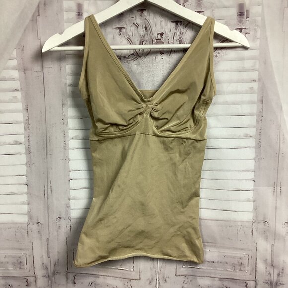 SPANX Tops - Spanx Tank Top Step Into Cami Tan L